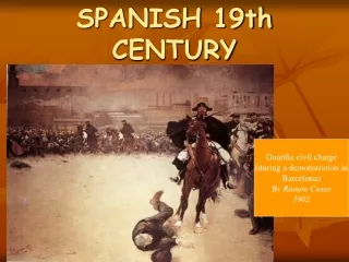 SPANISH 19th CENTURY