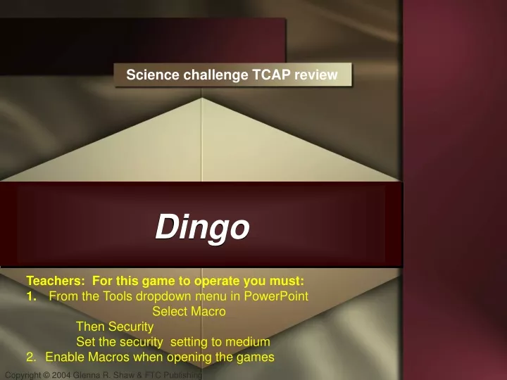 science challenge tcap review