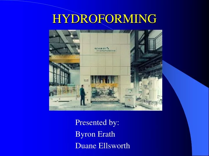 hydroforming