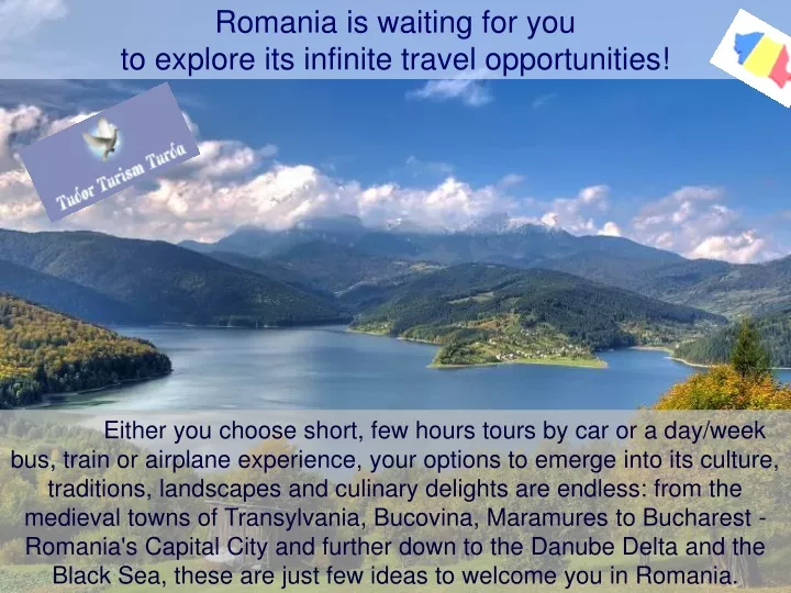 romania is waiting for you to explore