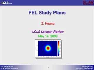 FEL Study Plans