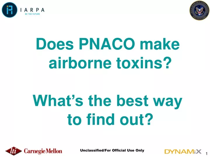 does pnaco make airborne toxins what s the best