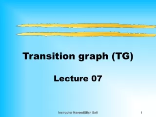 Transition graph (TG)