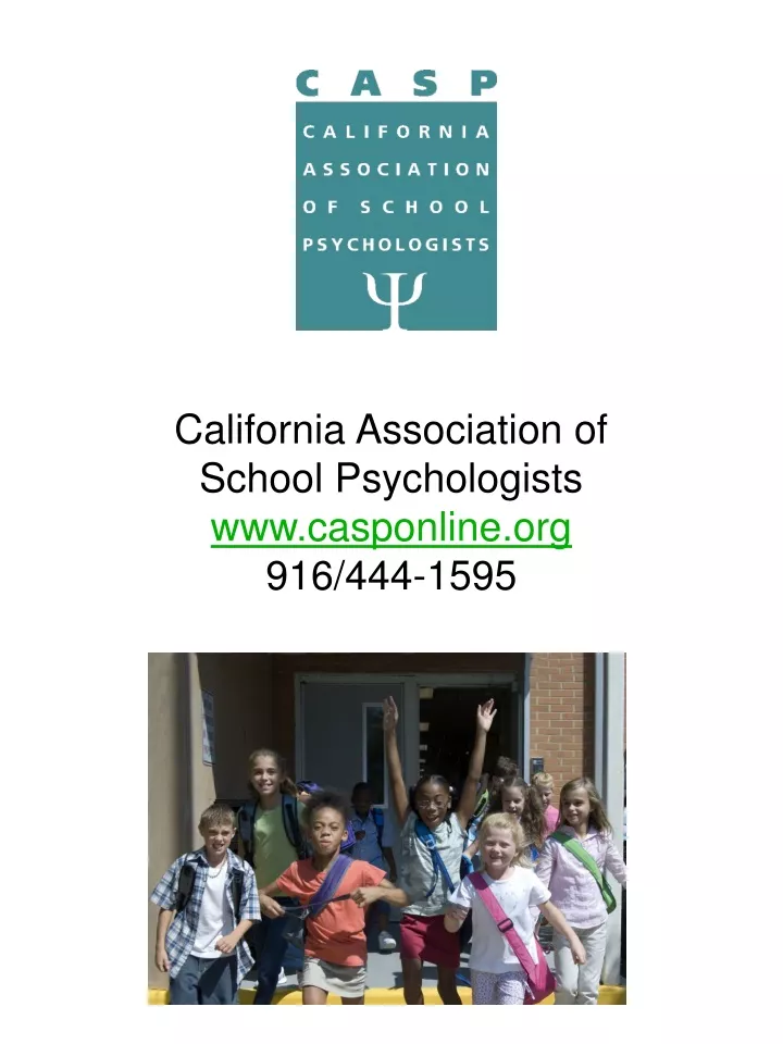 california association of school psychologists