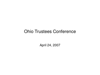 Ohio Trustees Conference