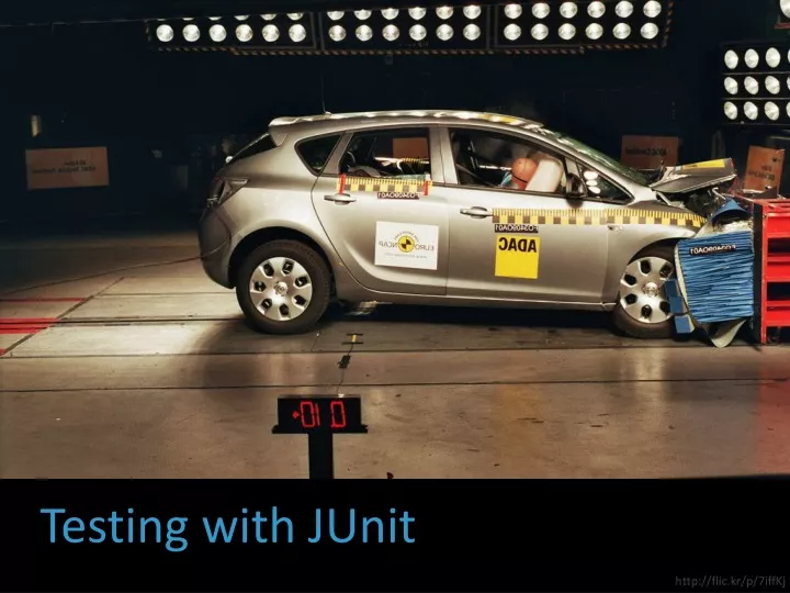 testing with junit