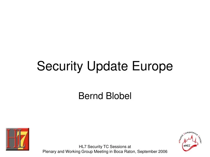 security update europe
