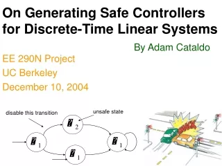 On Generating Safe Controllers for Discrete-Time Linear Systems