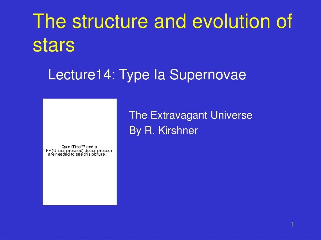 PPT - The structure and evolution of stars PowerPoint Presentation ...