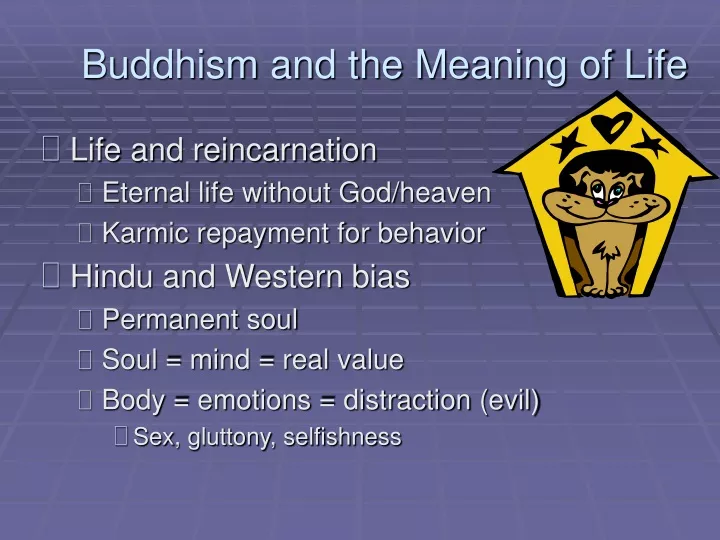 buddhism and the meaning of life