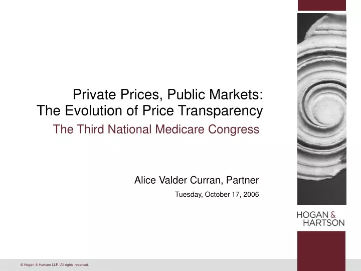private prices public markets the evolution of price transparency