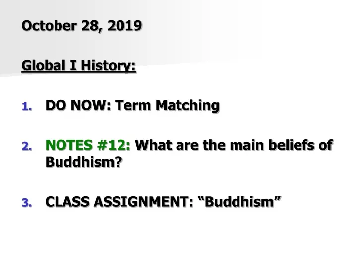 october 28 2019 global i history do now term