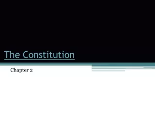 The Constitution