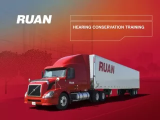 HEARING CONSERVATION TRAINING