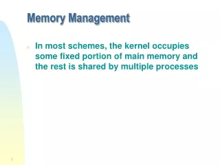 Memory Management