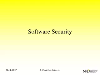 Software Security