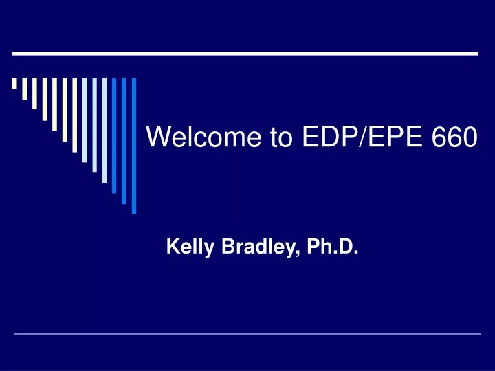 welcome to edp epe 660