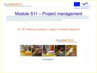Module S11 – Project management