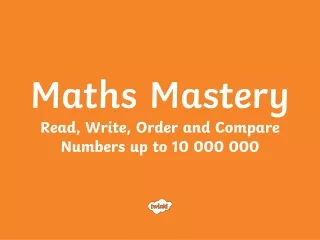 Maths Mastery