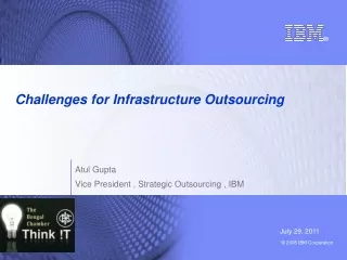 Challenges for Infrastructure Outsourcing