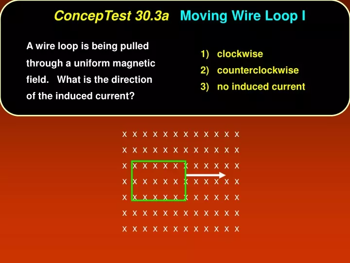conceptest 30 3a moving wire loop i