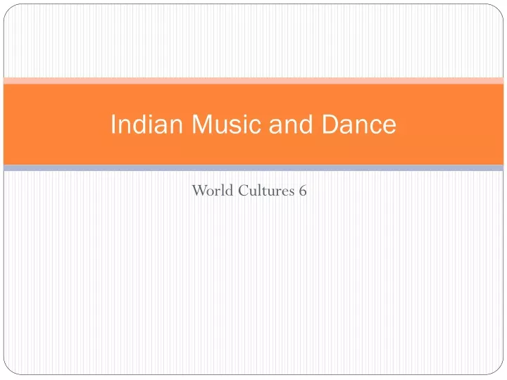 indian music and dance