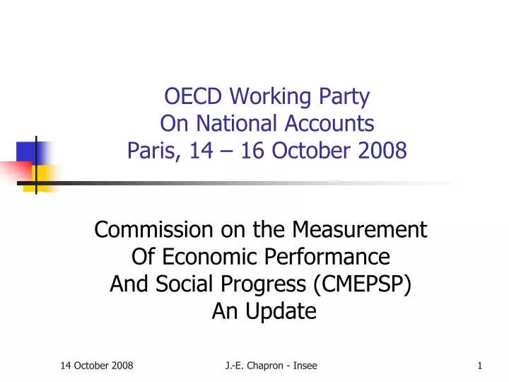 oecd working party on national accounts paris 14 16 october 2008
