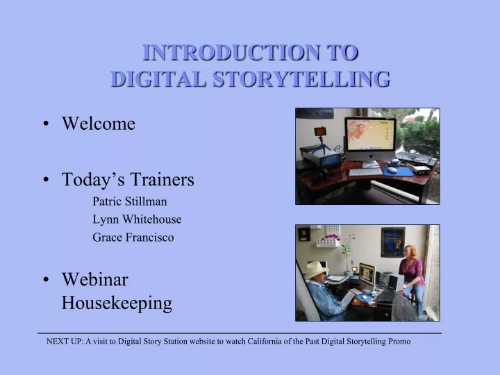 introduction to digital storytelling