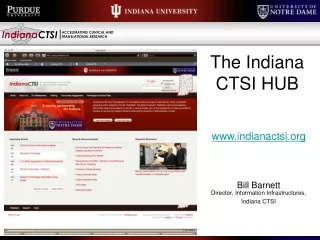 The Indiana CTSI HUB