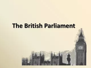 The British Parliament