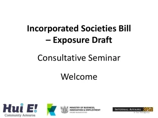 Incorporated Societies Bill  – Exposure Draft