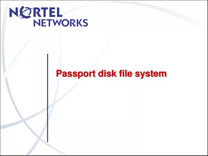 passport disk file system