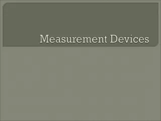 Measurement Devices