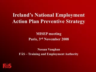 Employment Action Plan (EAP)