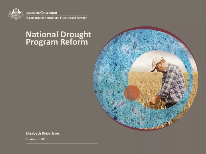 national drought program reform