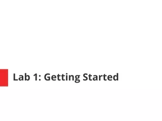 Lab 1: Getting Started