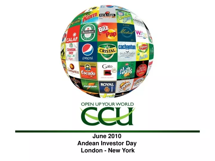 june 2010 andean investor day london new york