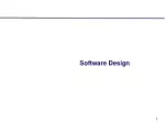 Software Design: Key Concepts and Best Practices - slide 1