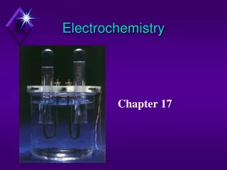 Electrochemistry