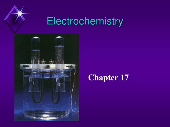 electrochemistry