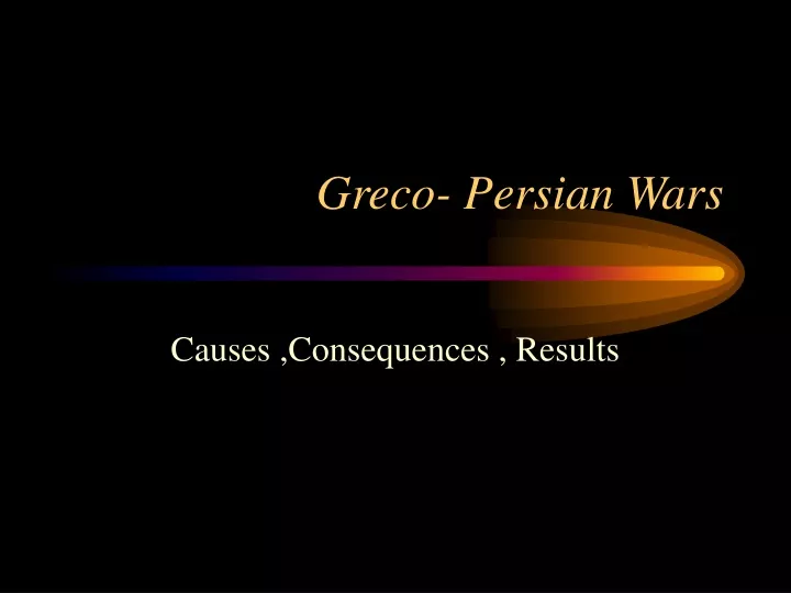 greco persian wars