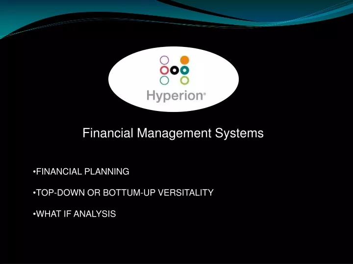 financial management systems