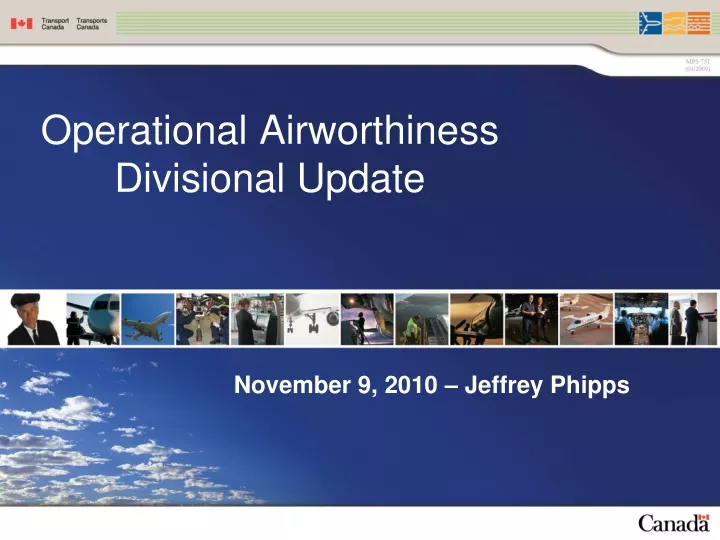 operational airworthiness divisional update