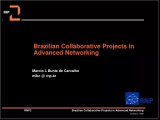 Brazilian Collaborative Projects in Advanced Networking