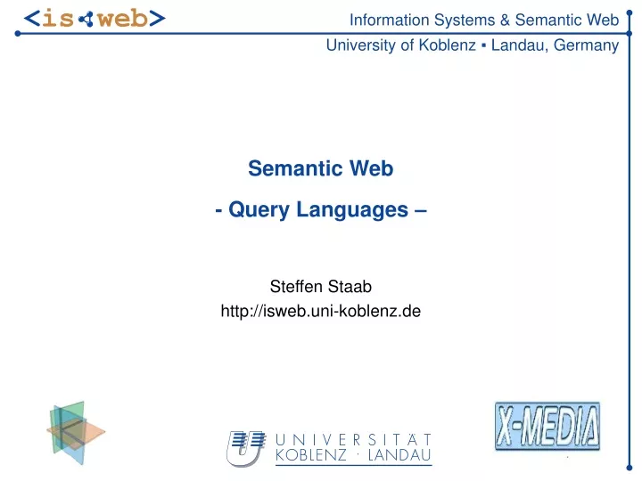 semantic web query languages