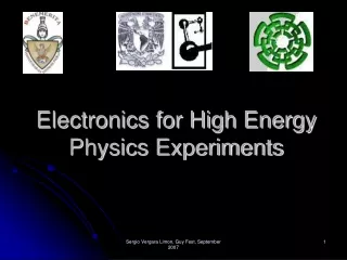 Electronics for High Energy Physics Experiments