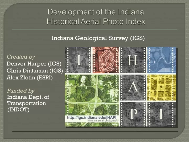 indiana geological survey igs