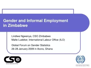 Gender and Informal Employment  in Zimbabwe
