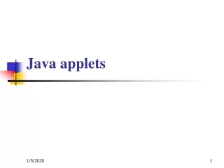 Java applets