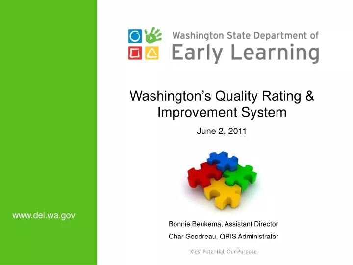 washington s quality rating improvement system